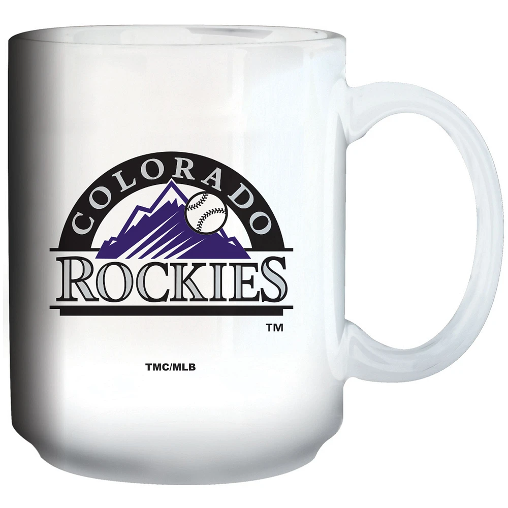 Rocheuses du Colorado 15 oz. Tasse à logo primaire