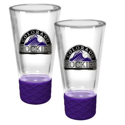 Colorado Rockies 2-Pack Cheer Shot Set with Silicone Grip