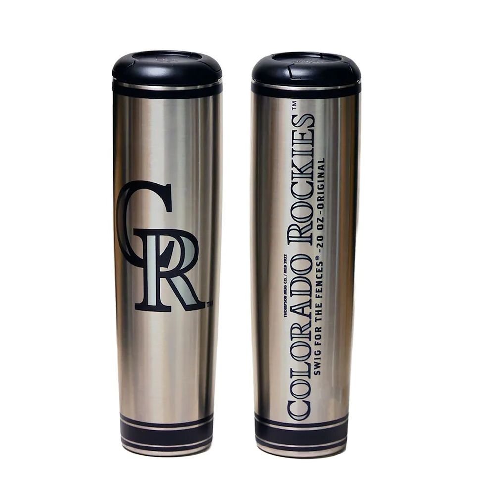 Colorado Rockies 20oz. Metal Bat Tumbler