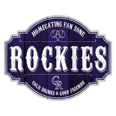 Colorado Rockies 24'' Homegating Tavern Sign