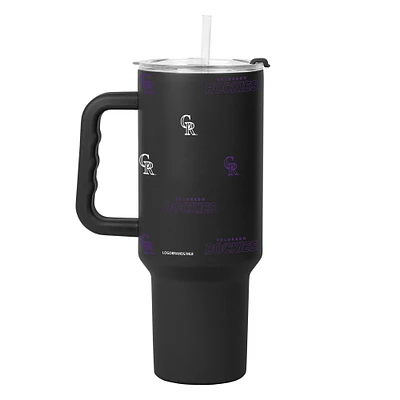 Colorado Rockies 40oz. Step and Repeat Powder Coat Tumbler