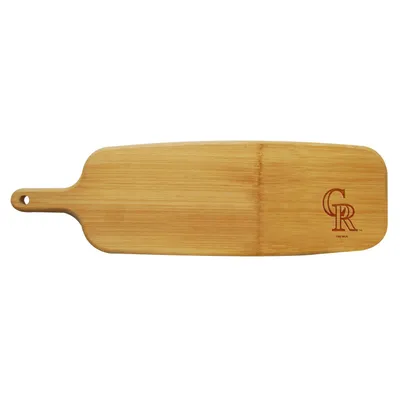 Colorado Rockies Bamboo Paddle Cutting and Serving Board