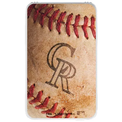 Colorado Rockies Baseball Design 10,000 mAh Portable Power Pack