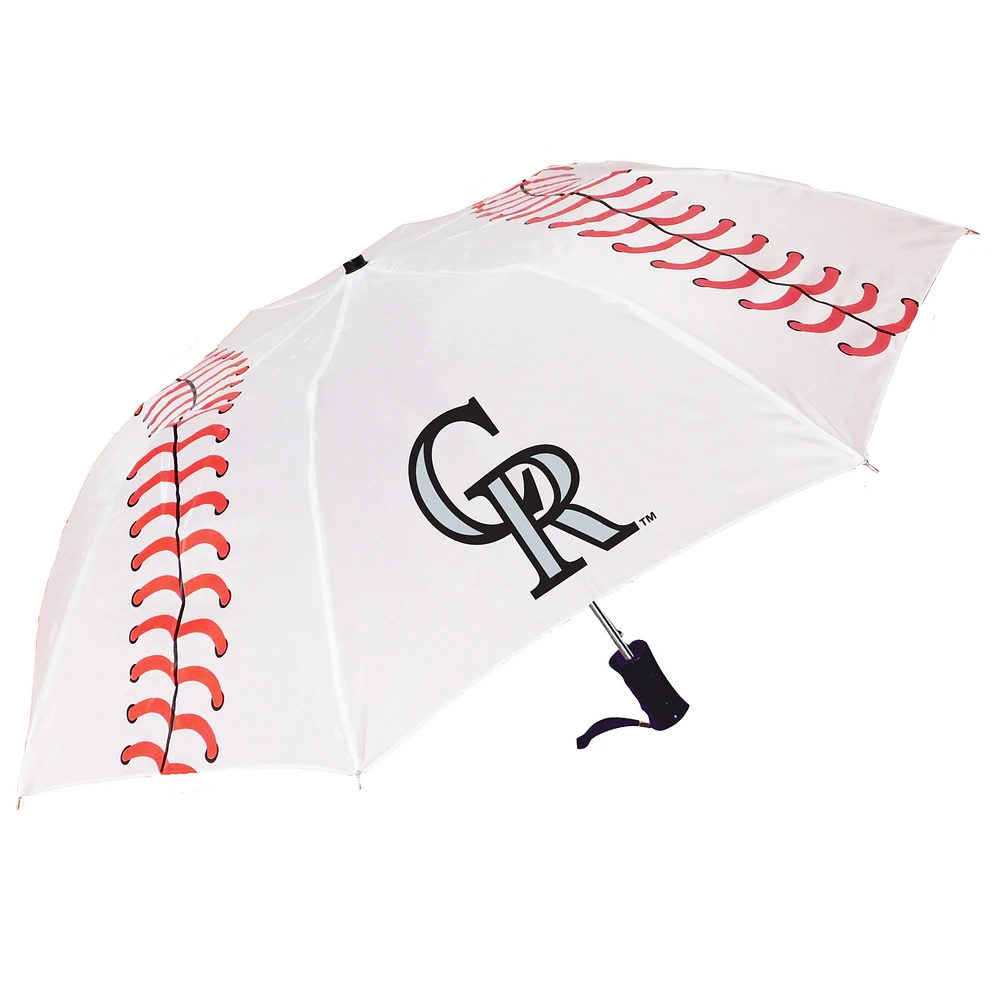 Colorado Rockies Baseball Folding Umbrella