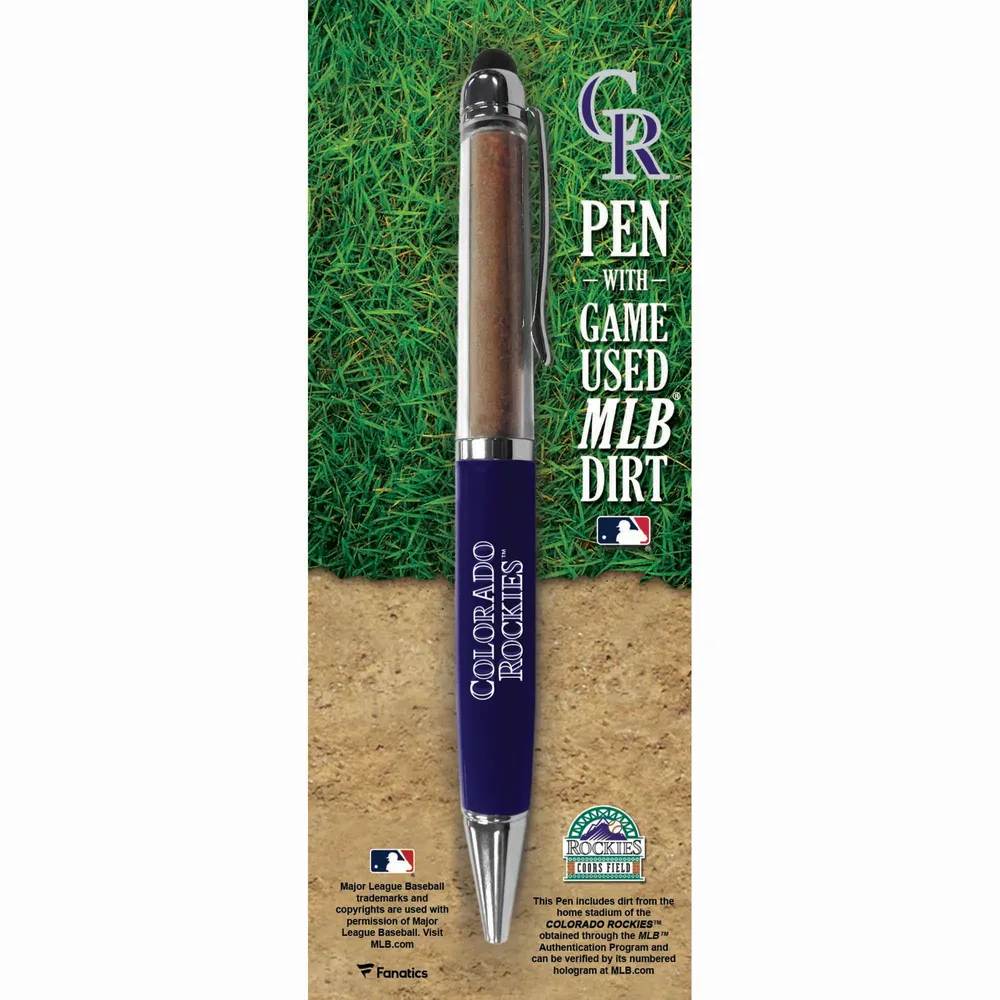 Lids Colorado Rockies Fanatics Authentic Executive Pen with Game-Used Dirt