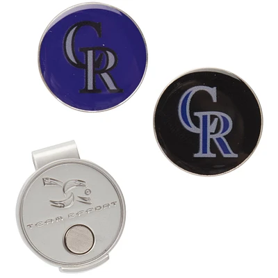 Colorado Rockies Hat Clip & Ball Markers Set