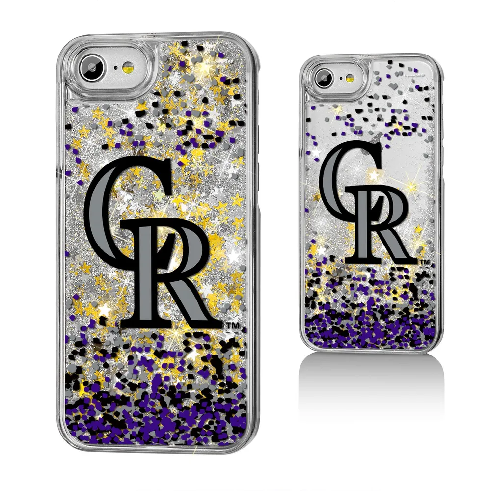 Colorado Rockies iPhone Personalized Glitter Case