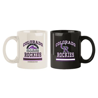 Colorado Rockies Two-Pack 15oz. Color Mug Set