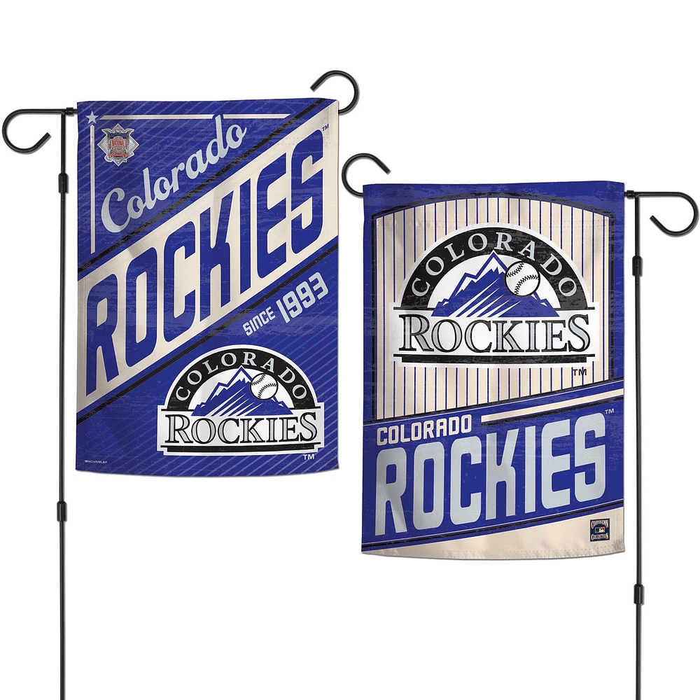 Colorado Rockies WinCraft 2-Sided 12'' x 18'' Garden Flag