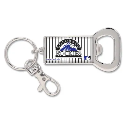 Colorado Rockies WinCraft Bottle Opener Key Ring Keychain