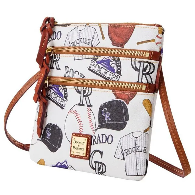 Dooney & Bourke Chicago Cubs Game Day Triple Zip Crossbody Purse