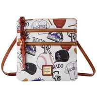 Dooney & Bourke Colorado Rockies Game Day Triple-Zip Crossbody Purse