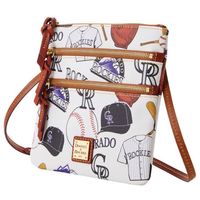 Dooney & Bourke Colorado Rockies Game Day Triple-Zip Crossbody Purse