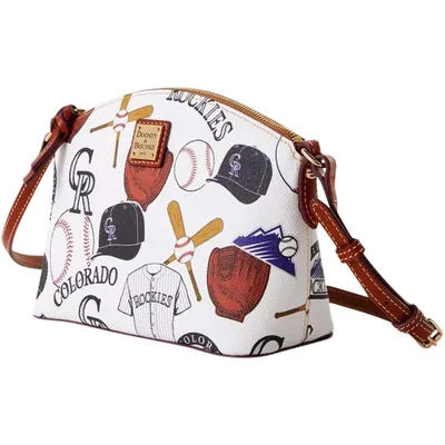 Colorado Rockies Dooney & Bourke Gameday Suki Crossbody with Medium Wristlet