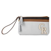 Dooney & Bourke Colorado Rockies Infield Double-Zip Wristlet