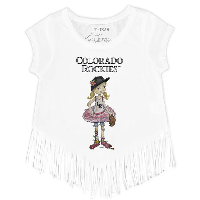 Official colorado Rockies Tiny Turnip Women's Blooming Baseballs