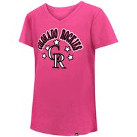 MLB Colorado Rockies Girl Under Armour Baseball Sports Youth T-Shirt