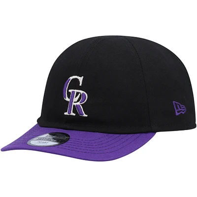 Casquette New Era Colorado Rockies Team Color My First 9TWENTY Flex pour bébé