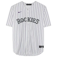 Maillot Nike réplique autographié par Kris Bryant des Colorado Rockies