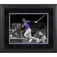 Photographie encadrée de Kris Bryant, Colorado Rockies, 11" x 14"