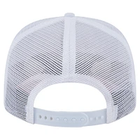 Men's New Era  White Colorado Rockies Flamingo Mesh Back 9SEVENTY Stretch-Snap Hat