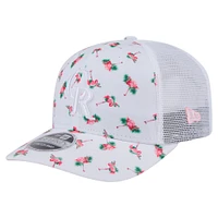 Men's New Era  White Colorado Rockies Flamingo Mesh Back 9SEVENTY Stretch-Snap Hat