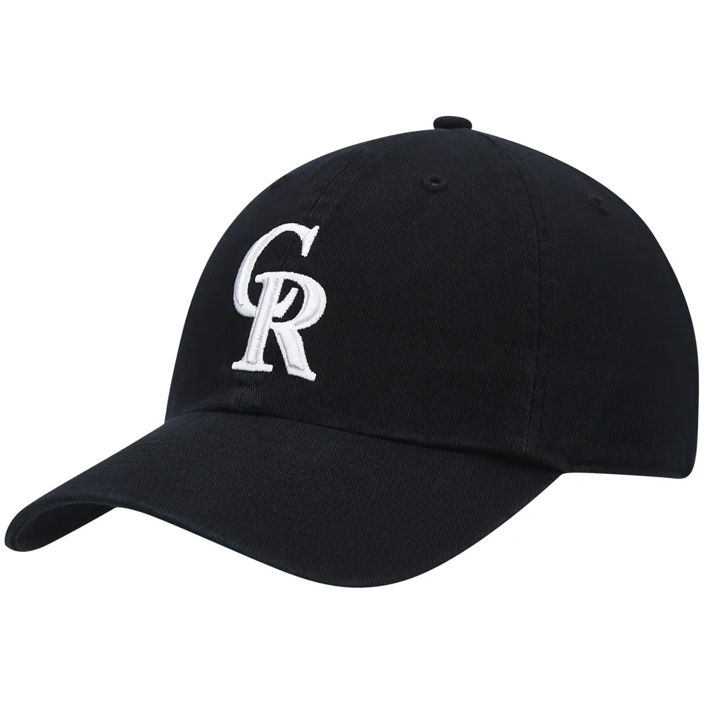 Lids Colorado Rockies '47 Challenger Adjustable Hat - Black