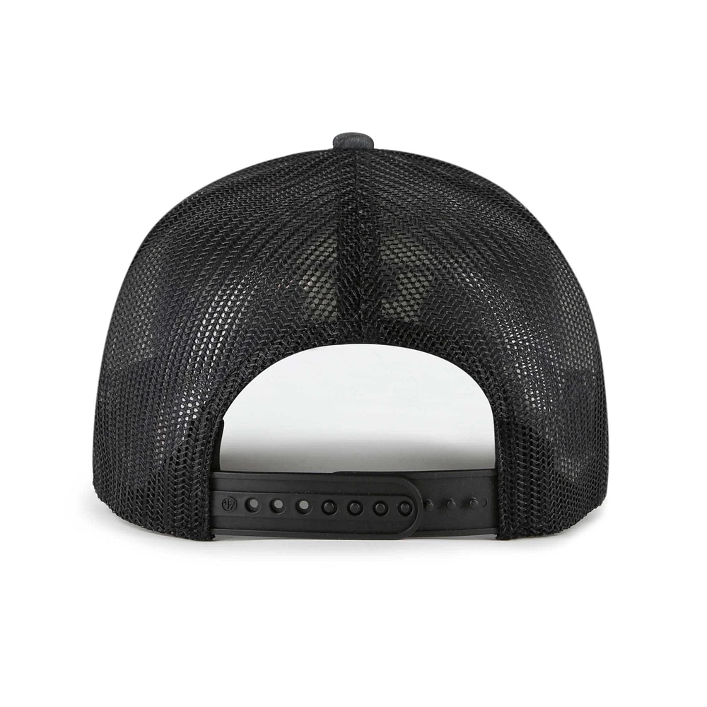 Men's '47 Black Colorado Rockies Fiji Trucker Adjustable Hat