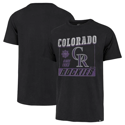 T-shirt noir '47 des Rockies du Colorado pour hommes Outlast Franklin