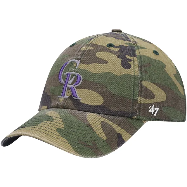 Lids Colorado Rockies '47 Challenger Adjustable Hat - Black