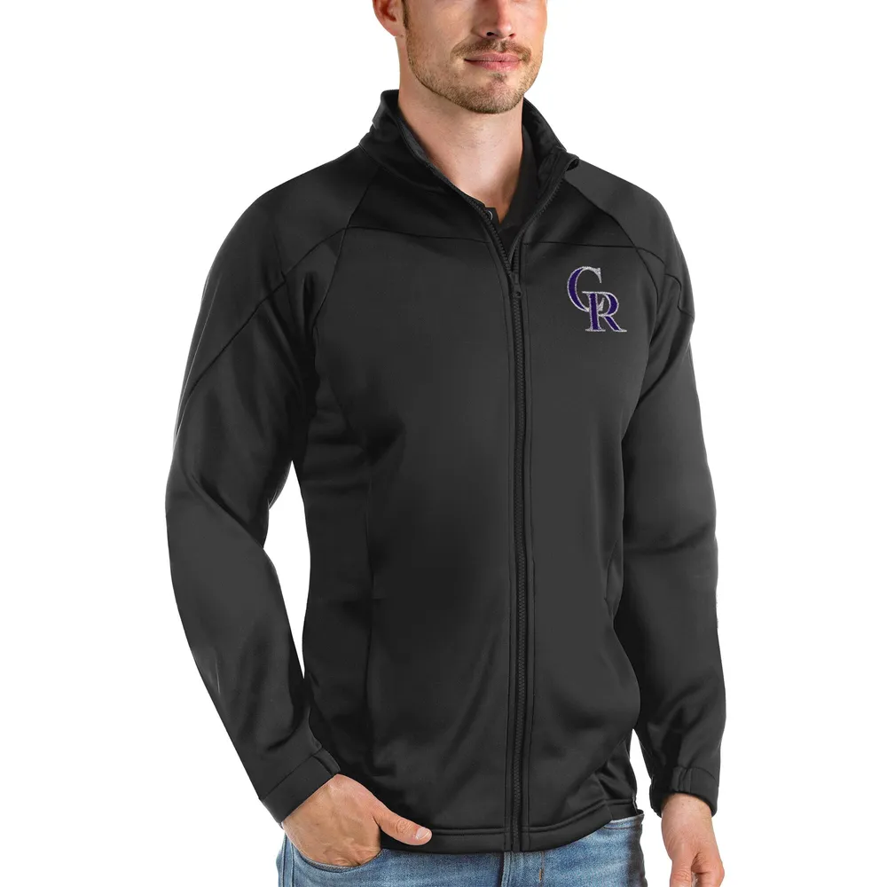 Men's Colorado Rockies Nike Black Authentic Collection Dugout