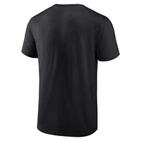 T-shirt noir pour homme Colorado Rockies Second Wind