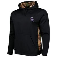 Men's Dunbrooke Black/Camo Colorado Rockies Ranger Pullover Hoodie