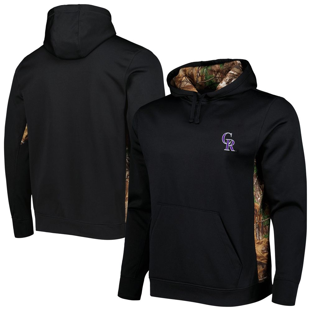 Men's Dunbrooke Black/Camo Colorado Rockies Ranger Pullover Hoodie