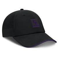 Men's Fanatics Black Colorado Rockies Level Up Driver Adjustable Hat