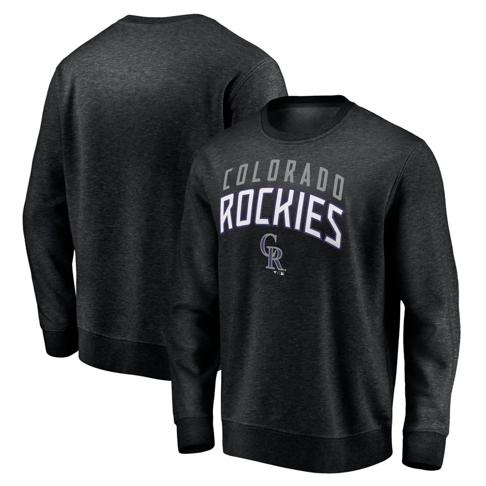 Men's Fanatics Branded Black Colorado Rockies Team Long Sleeve T-Shirt