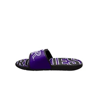 Sandales à enfiler en gel logo FOCO Colorado Rockies pour hommes