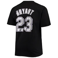 Men's Kris Bryant Black Colorado Rockies Big & Tall Name Number T-Shirt