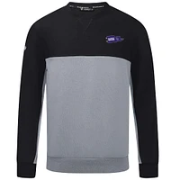 Men's Levelwear Black/Gray Colorado Rockies Legacy Rafters Pullover Sweatshirt