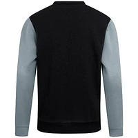 Men's Levelwear Black Colorado Rockies Accolade Ultimate Textbook Pullover Sweatshirt