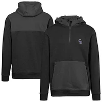 Sweat à capuche zippé quart de tour Chicane Insignia 2.0 Colorado Rockies pour homme Levelwear, noir