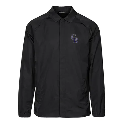 Colorado Rockies Levelwear Guru Full-Snap Jacket - Black