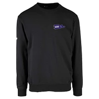Men's Levelwear  Black Colorado Rockies Zane Rafters Pullover Sweatshirt