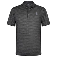 Men's Levelwear Charcoal Colorado Rockies System Insignia 2.0 Polo