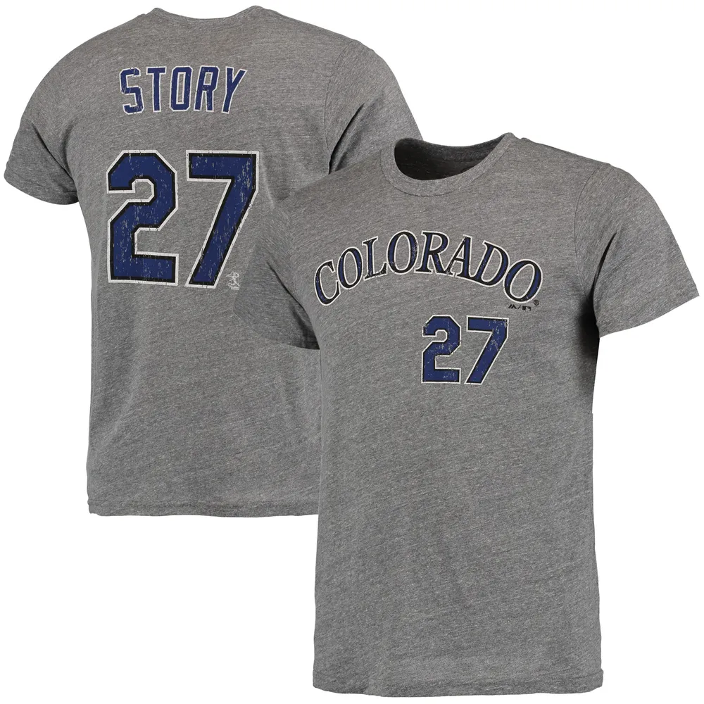 Trevor Story Boston Red Sox Youth Player T-Shirt - Navy