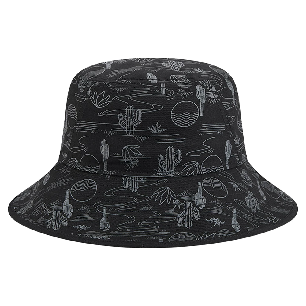 Men's New Era  Black Colorado Rockies 2025 Spring Training All Over Print Bucket Hat