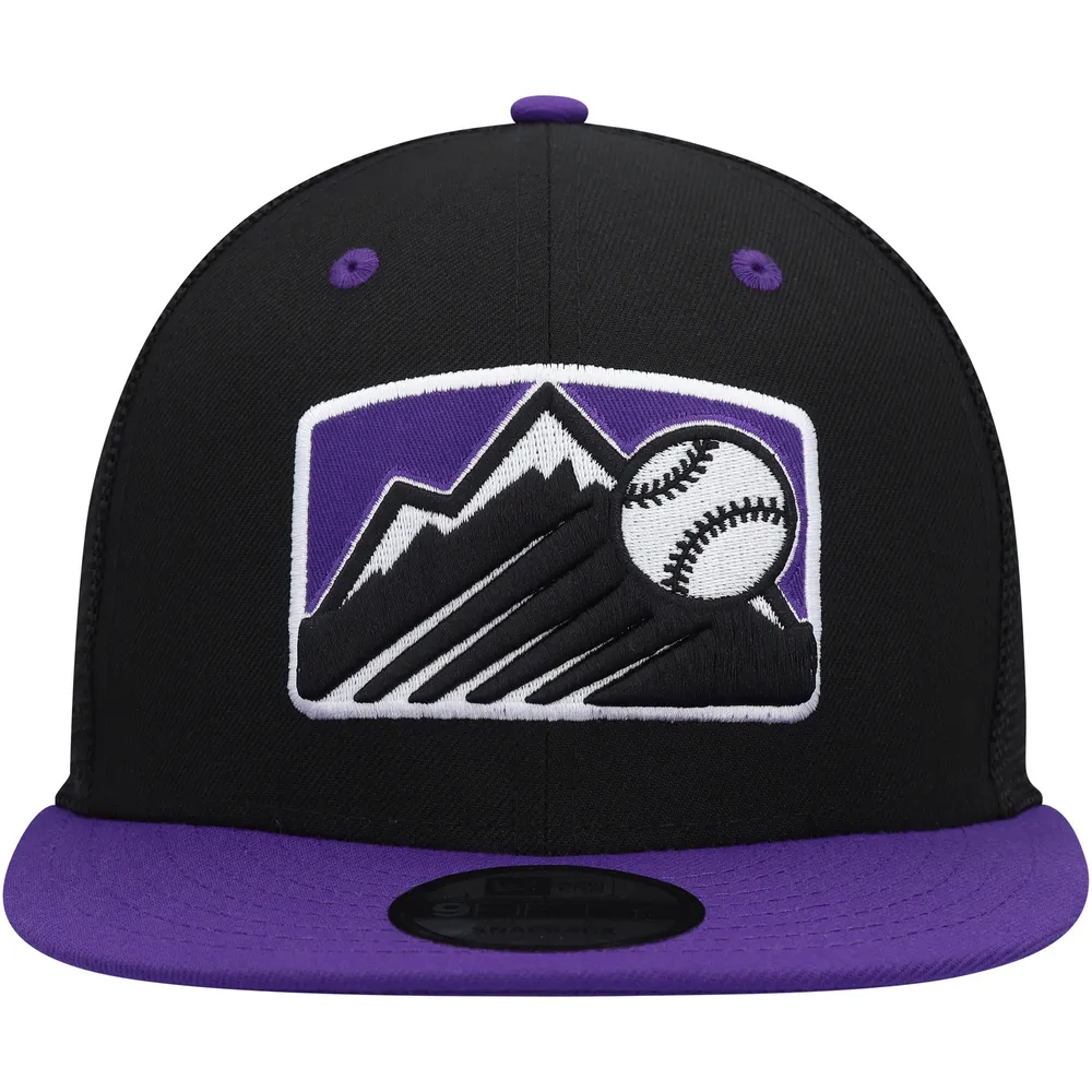 New Era Men's New Era Black Colorado Rockies Trucker 9FIFTY