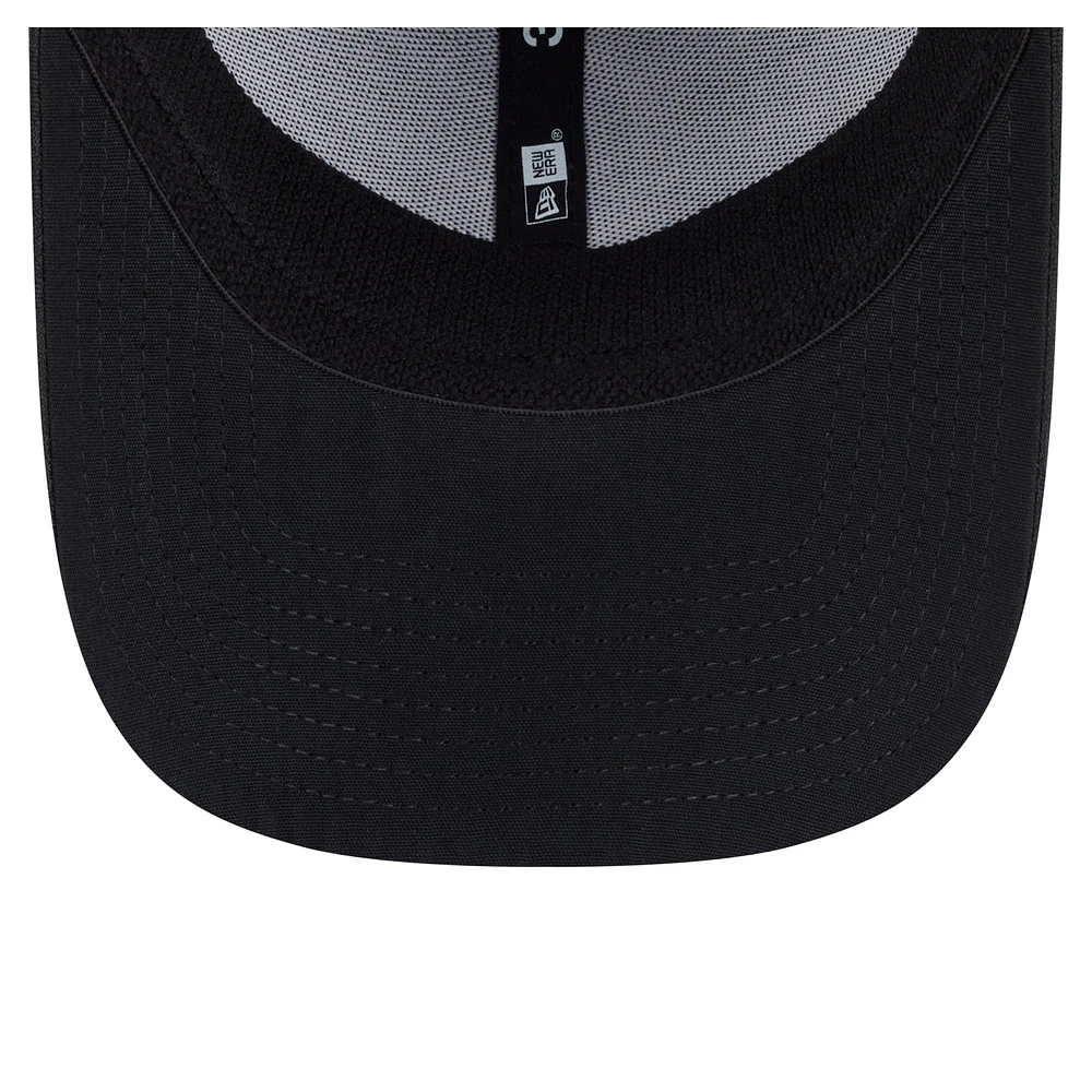 Men's New Era Black Colorado Rockies Subtle Camo 39THIRTY Flex Hat