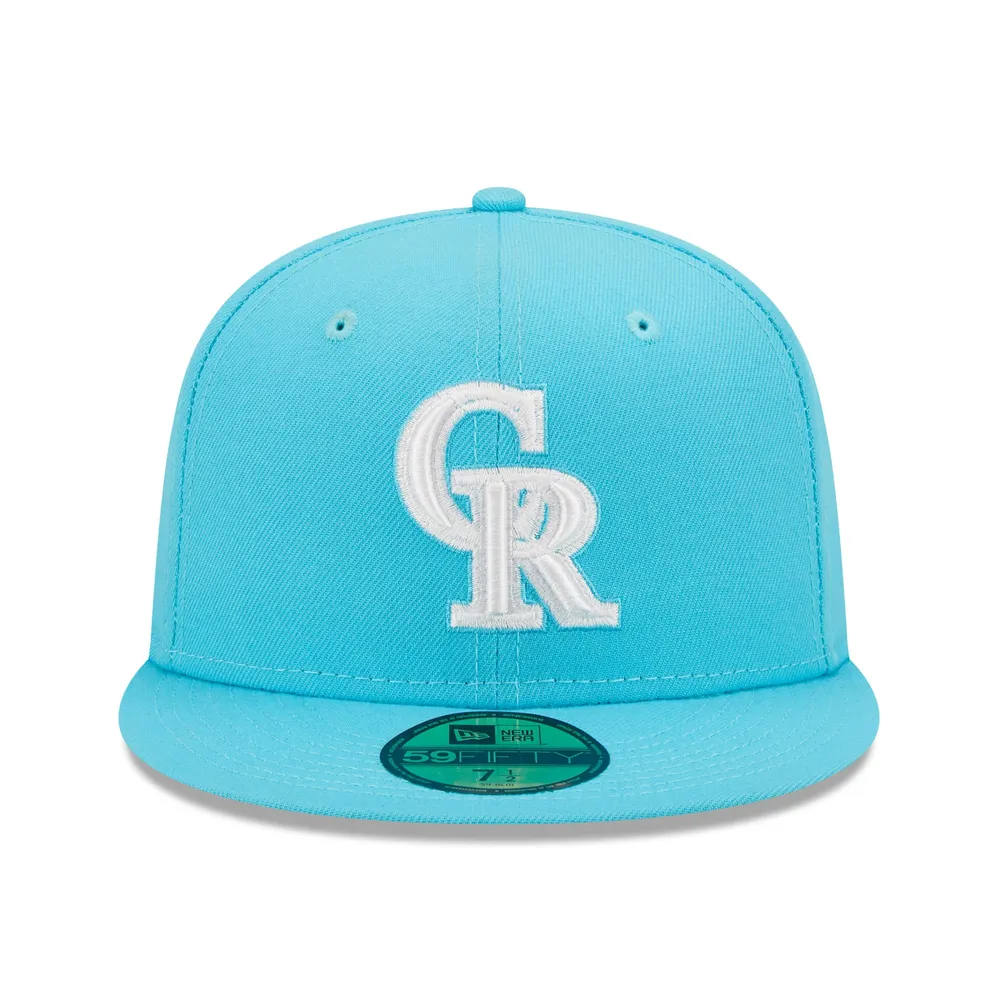 Men's New Era Green Colorado Rockies White Logo 59FIFTY Fitted