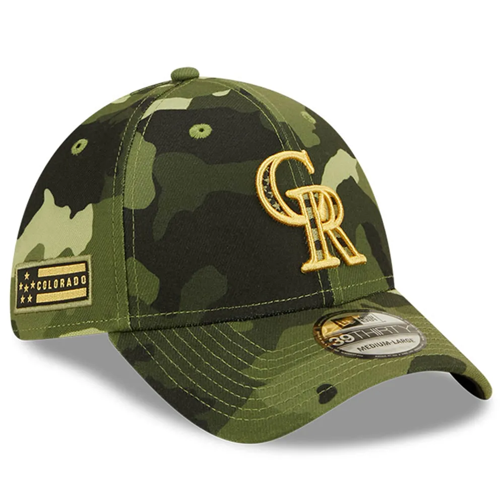 NWE ROCKIE CAMO MLB 2022 JOURNÉE DES FORCES ARMÉES 39TRENTE HATMEFLX